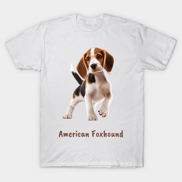 American Foxhound T-Shirt by Schizarty